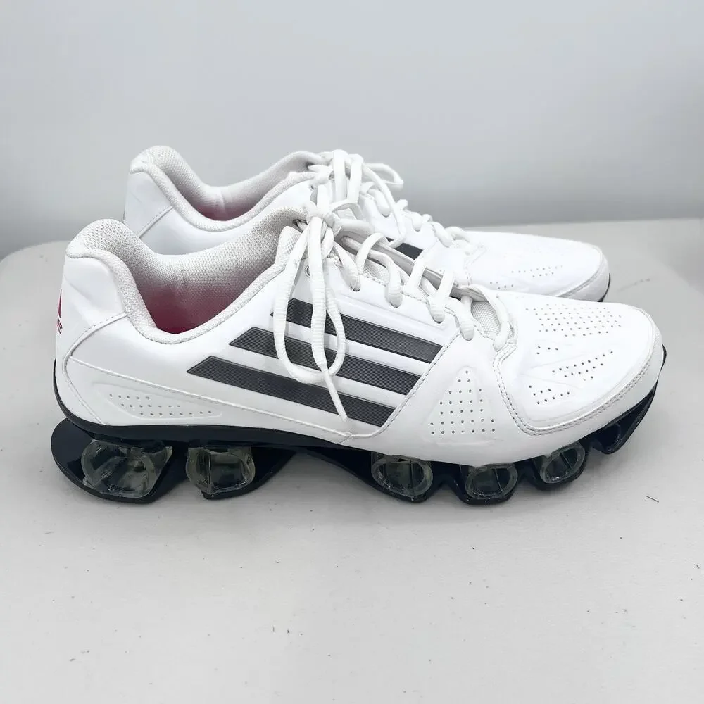 RARE 2013 Adidas RAVA Style Bounce Sneakers White Black D66163